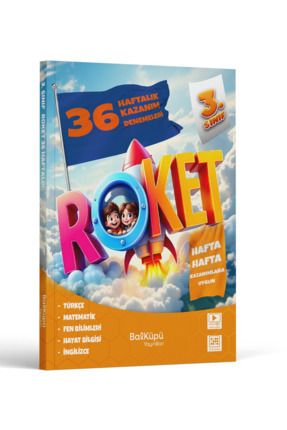 Artıbir Yayınları BALKÜPÜ 4. Sınıf Roket deneme 36 haftalık optik