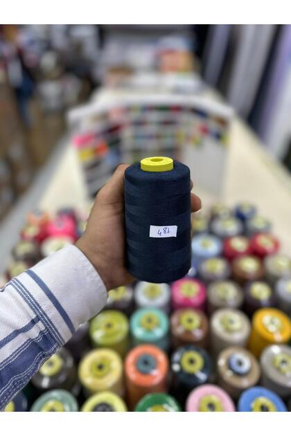 Dikiş ipliği 481 renkli makine ipi 120 numara 5000 metre iplik