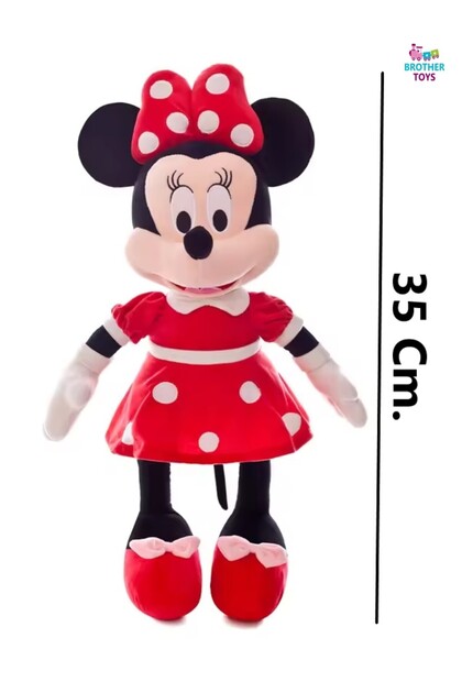 Brother Toys 35 Cm. Mickey Minnie Mouse Peluş Oyuncak Ithal