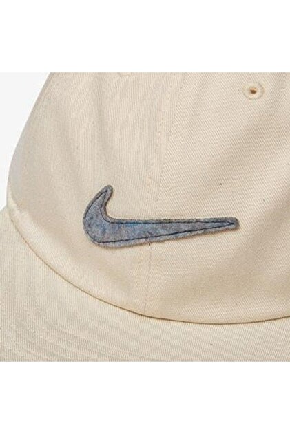 Nike Heritage 86 'Recycled Pack'Move To Zero Cap Unisex Şapka Krem