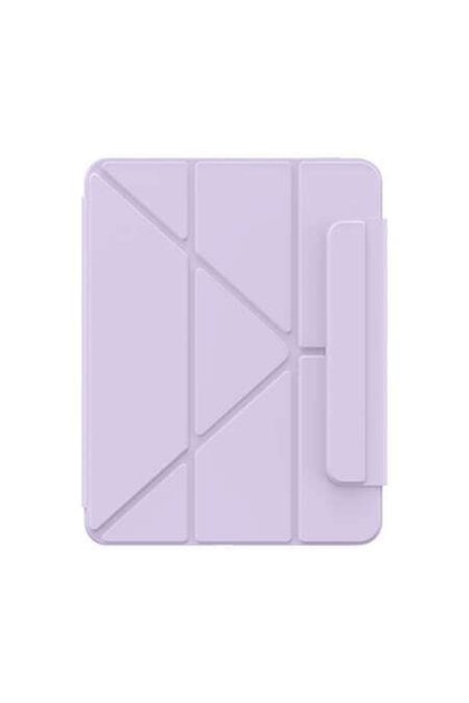 Husă magnetică minimalistă pentru tabletă iPad Pro 11 inch (2024), violet
