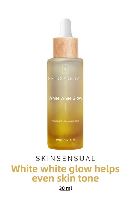 White White Glow Blemish Serum (Arbutin 2% Hyaluronic Acid) Serum That Helps Even Skin Tone