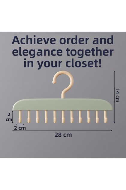 1Pc with 8 Hooks Multi-Purpose Adhesive Hanger Underwear Hanger Bathroom Hanger Jewelry Organizer