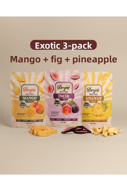 Freeze Dried Dryni Exotic Triple Set