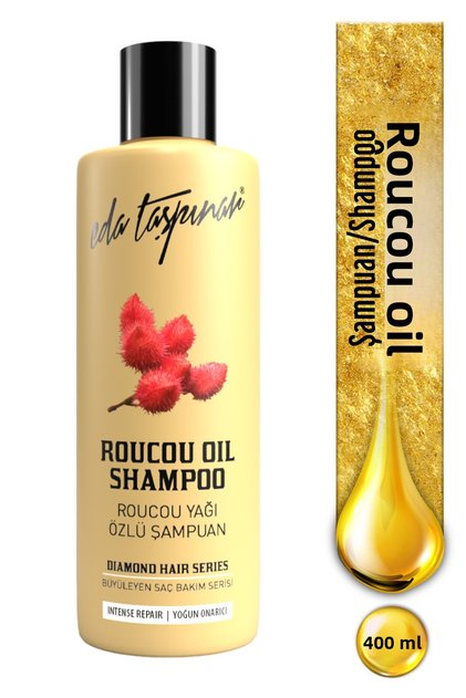 Roucou Oil Extract Shampoo – Care for Treated Hair 400 ml