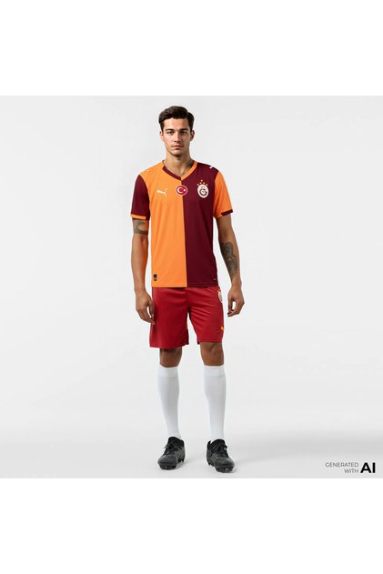 Galatasaray S.K. 25-26 Men's Red Home Football Jersey