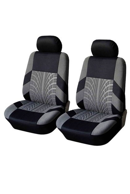 Car Two Seat Covers Full Set Automotive Seat Covers Breathable Waterproof Car Seat Cushion Protector