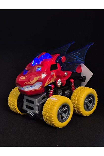 その他 BEAMS x MEDICOM TOY Vinyl Shuttle Dolls VARDEM OYUNCAK Sürtmeli Işıklı Müzikli Kanatlı Arabalar Kırmızı