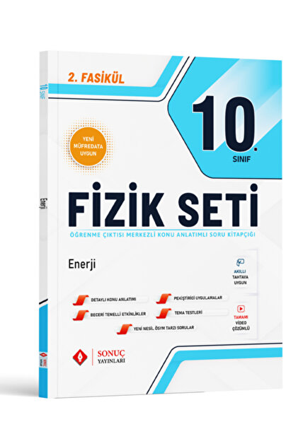 Sonuç Yayınları 10. SINIF FİZİK MODÜLER SET 2025-2026 - Fiyatı