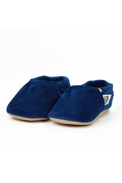 Non-Slip Sole Baby and Toddler Booties, Velvet and Organic Cotton Lined Home and Nursery Booties