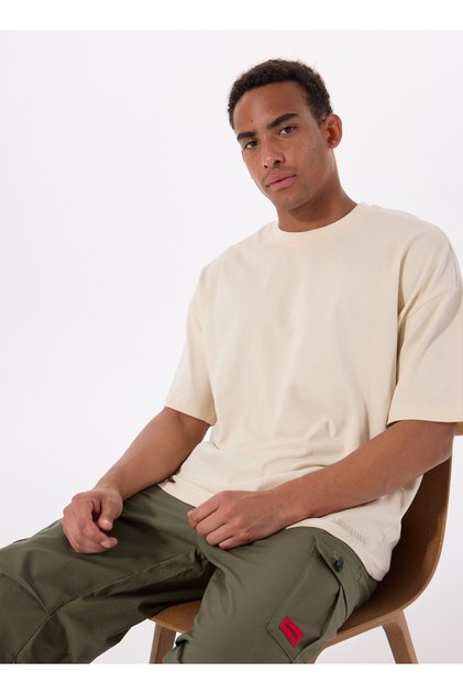Mb Ros 11Hs113 5Fx Beige Men's Short Sleeve T-Shirt