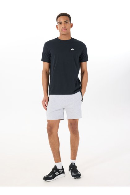 Gri Erkek Normal Bel Normal Kalıp Sweat Şort JPSTGORDON FUSION SWEAT SHORTS SRT