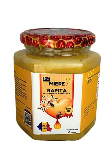 Miere de rapita DAC shop naturala, 500g