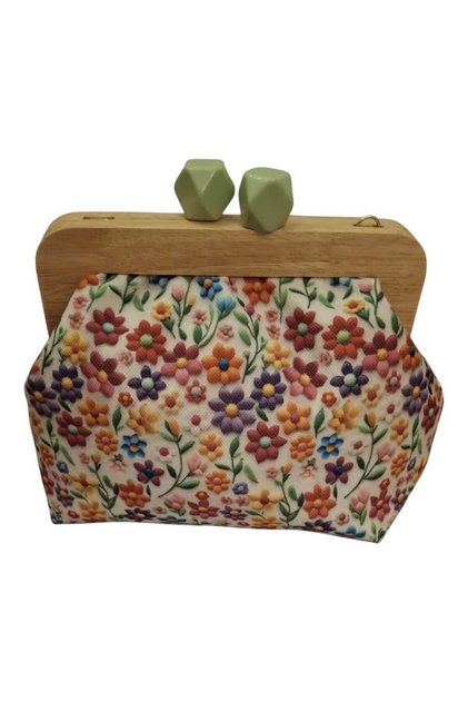 Gift Wooden Scholar Chain Strap Clutch Shoulder Bag