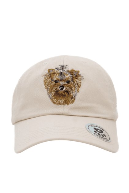 Yorkshire Terrier Dog Embroidered Hat - Animal Figure Hat