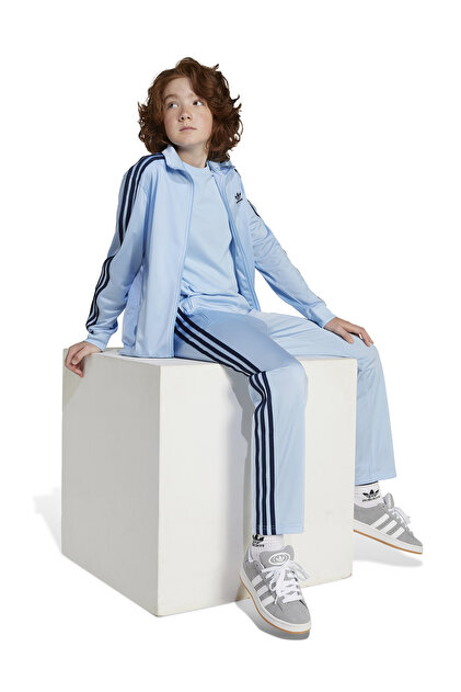 adidas Düz Paça Açık Mavi Erkek Çocuk Eşofman Altı JD1633-FIREBIRD