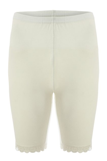 100% Cotton Women's Lace Cream Tights 421
