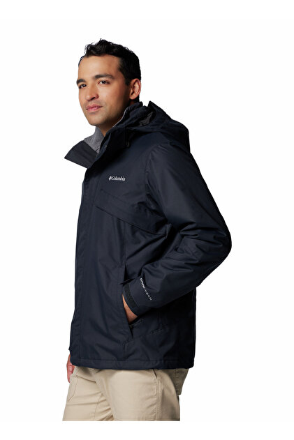 Columbia Siyah Bugaboo III Fleece Interchange Erkek 3 in 1 Mont