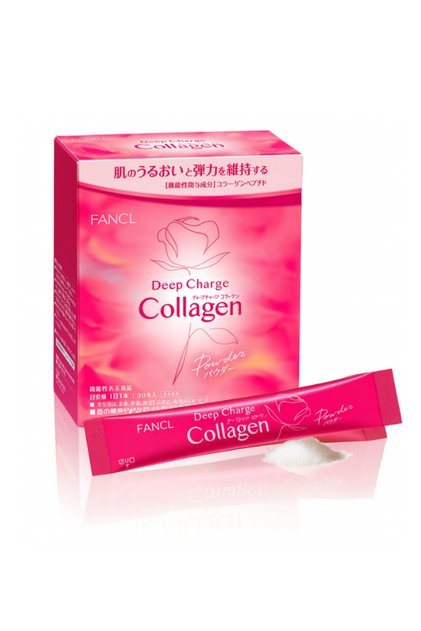 Deep Charge Collagen Powder I Japanese Marine Collagen I Collagen Peptides102 gm Sachets