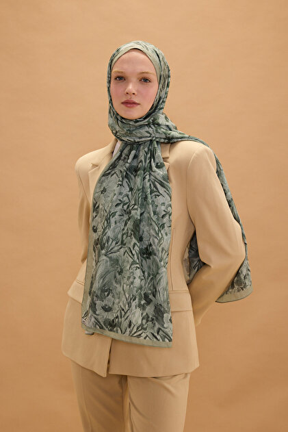 Paradise Kraş Shawl - Çağla