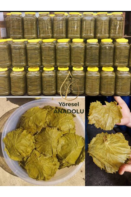 TOKAT Mahsülümüz Asma Üzüm Yaprağı 5 Kg (DAMARSIZDIR)