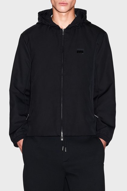 With Logo Regular Fit Water and Wind Proof Jacket Men Jacket Xm001102 Af16672 Uc001