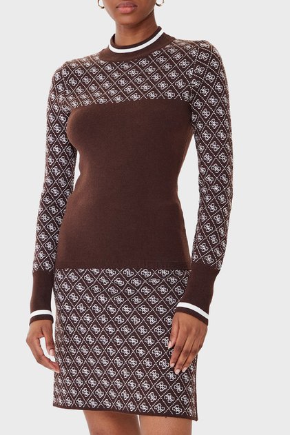 Mock 4G Logolu Slim Fit Yarım Balıkçı Yaka Kazak W5BR24Z3JD2 KAZAK W5BR24 Z3JD2 FNHT