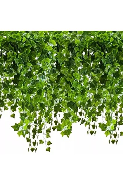Set de 24 ghirlande artificiale din iederă, 50,4 m, verde