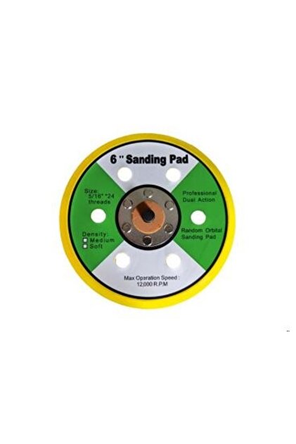 GFB Orbital Cırt Zımpara Tabanı 150 mm 6 Delikli - Fiyatı, Yorumları