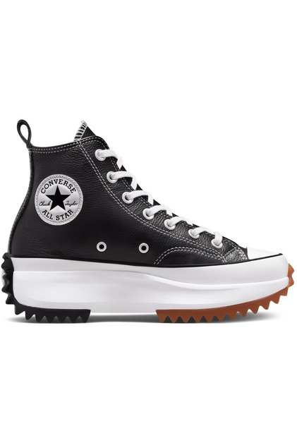 Teniși Run Star Hike Platform Foundation Leather, Negri, Unisex