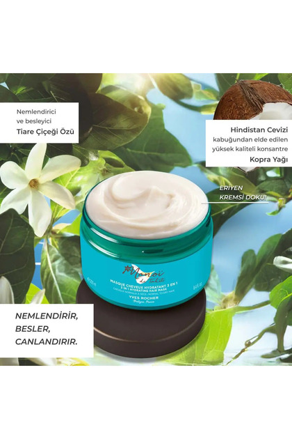 Yves Rocher Nemlendirici 3'ü 1 Arada Prebiyotik Saç Maske