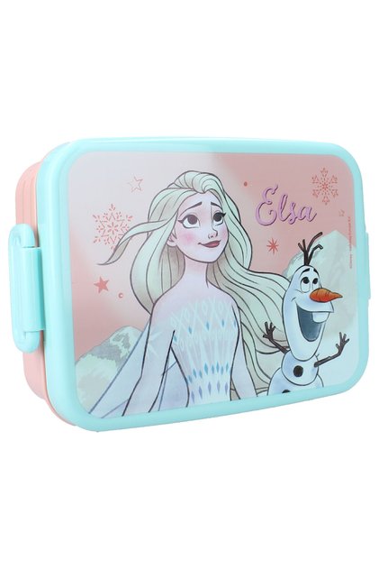 Cutie sandwich multicolor, fara BPA, cu garnitura si inchidere ermetica, 16x13x5 cm,