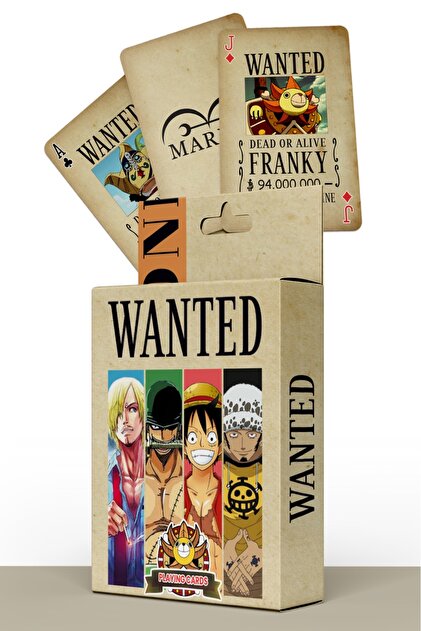 Planet Butik One Piece Wanted Iskambil Poker Kartı - Fiyatı, Yorumları