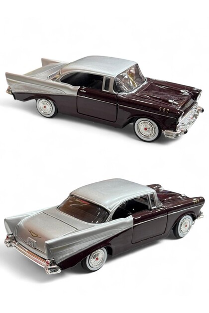 YILDIRIM OYUNCAK Diecast Metal 1955 Chevy Bel Air Model Araba