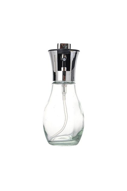 Sticlă de ulei cu pulverizator, Flippy, lichide de bucătărie, oțet, sos, 16,7 x 5,2 cm, 200 ml, argintiu