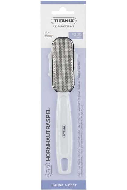 Titania Rectangular Metal Foot File – Model 3012