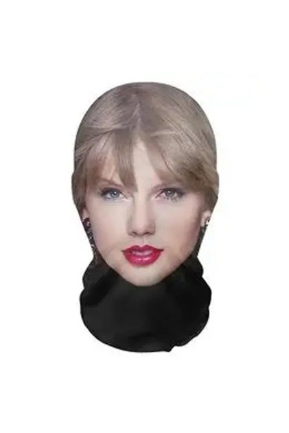 Masca Celebritati editie Taylor Swift Innovium™, Reproducere Fidela, Halloween, 40 × 25 cm