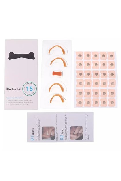 Kit Dilatator Nazal Premium Innovium™, Respiratie Libera, Somn Odihnitor, 30 Benzi, Set 15 Zile