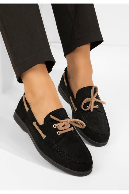 Pantofi casual dama Laelia negri