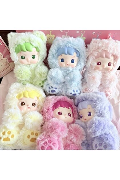 DMR Accessoire Popmart 6 adet full set haci pupu gummy bear ithal