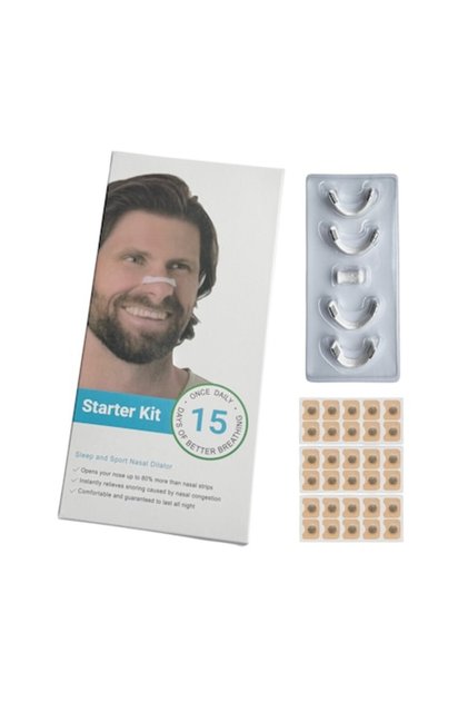 Set dilatator nazal pentru 15 zile - Starter kit pentru respiratie usoara si reduce
