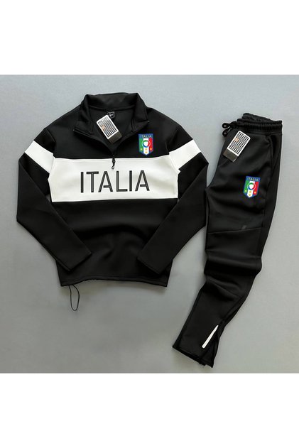 Men's Italia Scuba Sports Jacket and Pants 2-Piece Set Winter