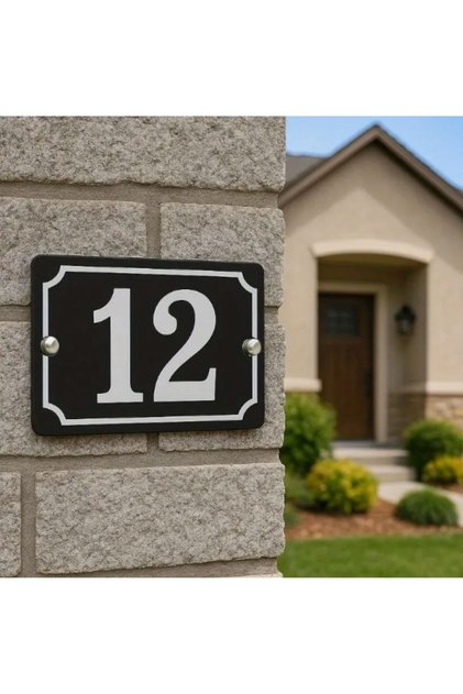 Wall - Door - Garden - Villa - Property - Apartment Door Sign 15X20Cm Outdoor