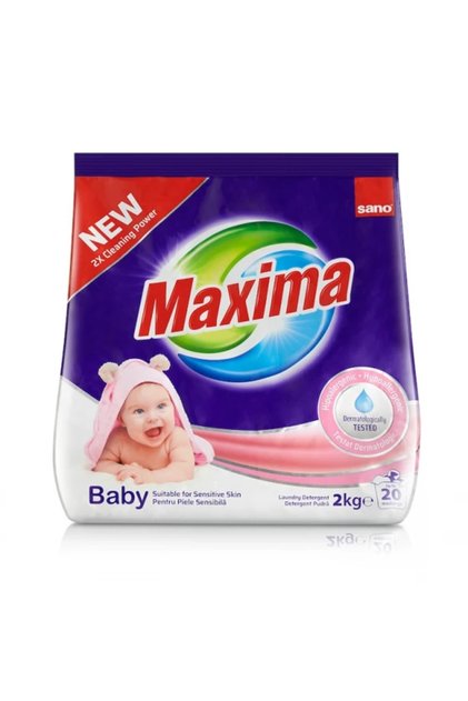Detergent pudră Sano Maxima Baby (20sp) 2kg