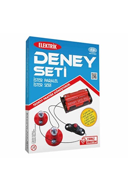 Elektrik Deney Seti – Seri ve Paralel Devre Kurma STEM Eğitim Oyuncağı