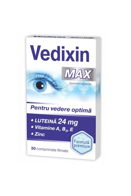 Vedixin Max για βέλτιστη όραση, 30 κάψουλες, Zdrovit