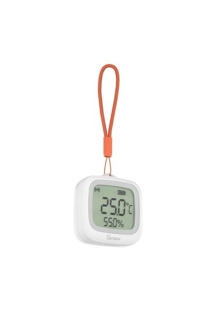 Senzor Temperatura si Umiditate SNZB-02WD, Zigbee 3.0, IP65, cu Display LCD