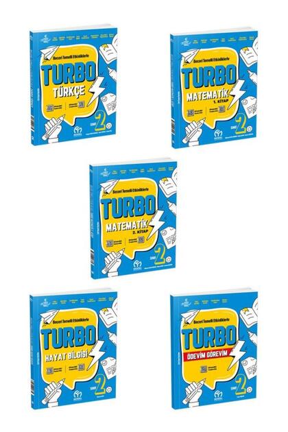 Model Eğitim Yayınları Model 2.Sınıf Turbo Eğitim Seti (5 Kitap