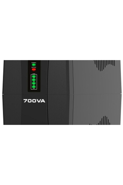 UPS 700VA 400W със стабилизатор, 2x Schuko, LED дисплей, батерия 12V 7Ah, TED003966