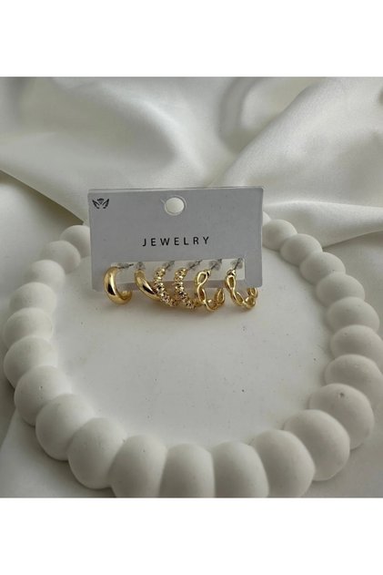 Women's 6 Piece Earring Set